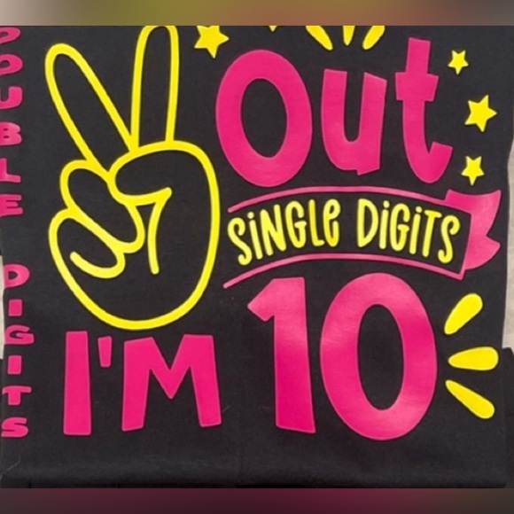 10th Birthday Tee - Picture 1 of 1